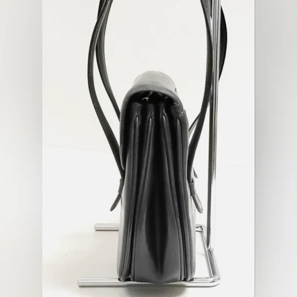 Celine Horse Carriage black leather shoulder bag - Picture 9 of 14